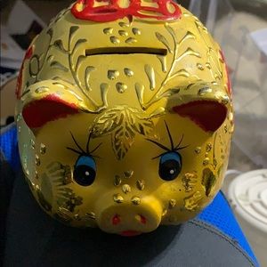 Chinese pig piggy bank